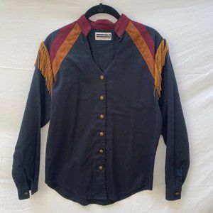 Panhandle Western Button Down